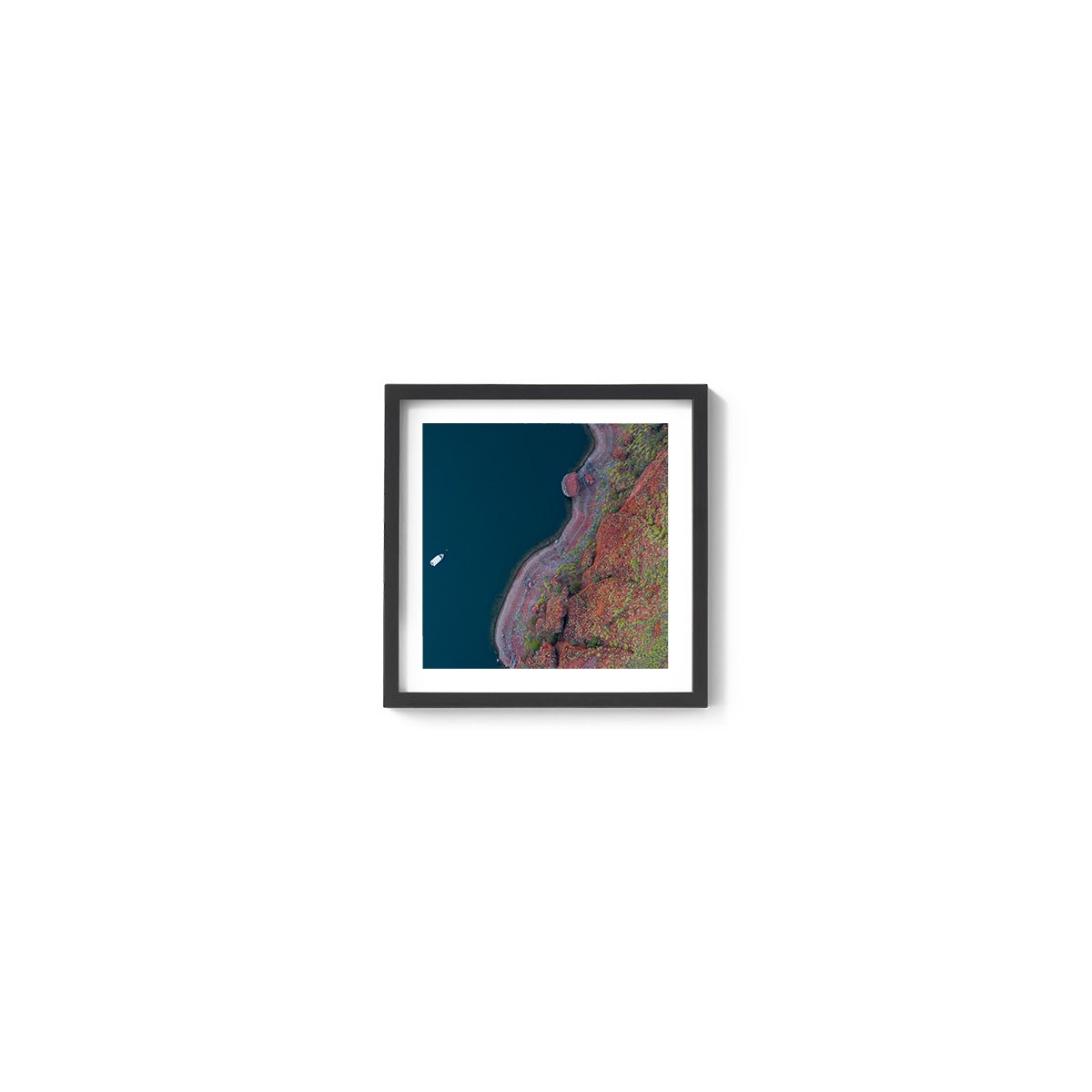 Lake Argyle Abstracts - Square Framed Print