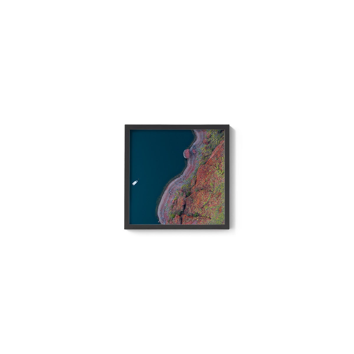 Lake Argyle Abstracts - Square Framed Print