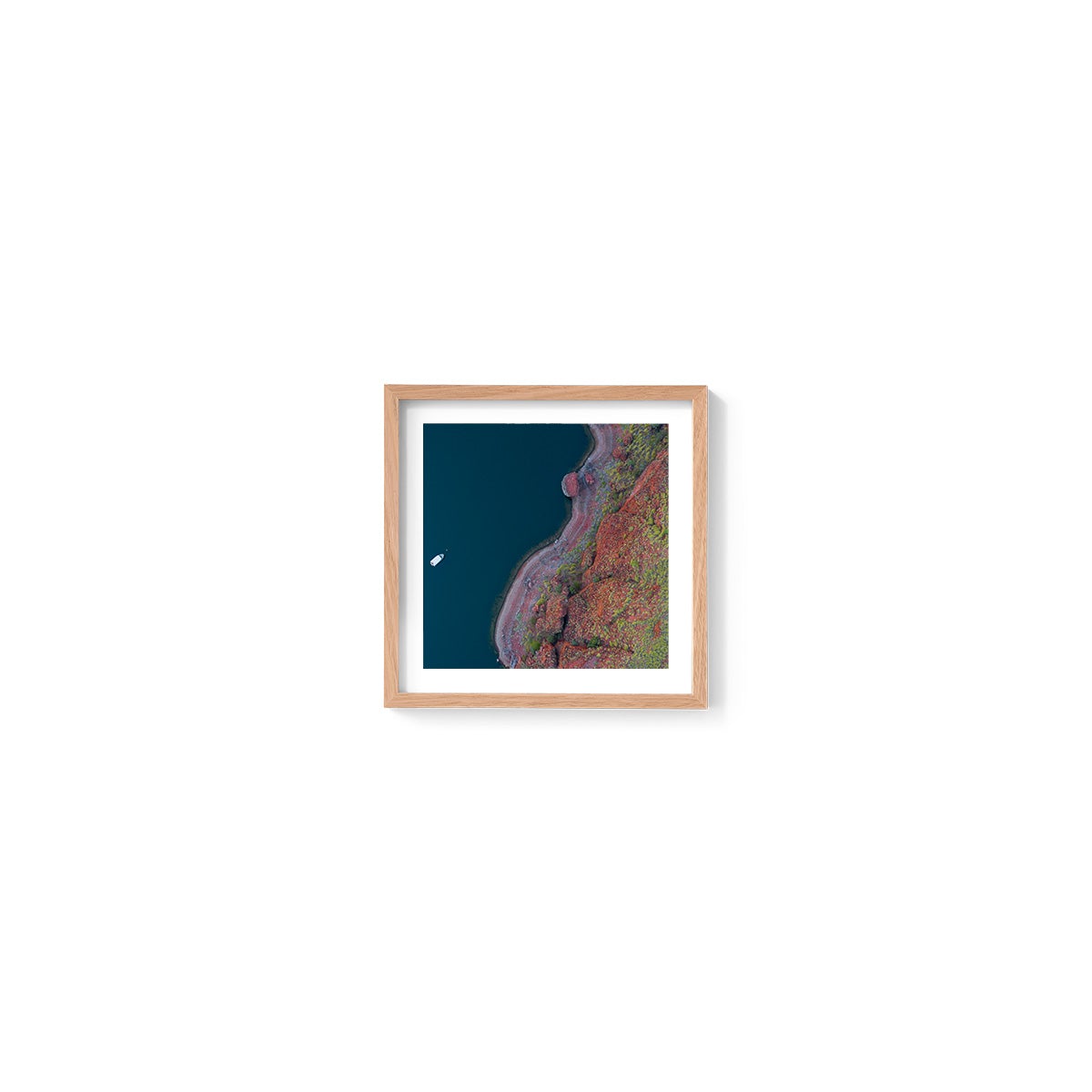 Lake Argyle Abstracts - Square Framed Print