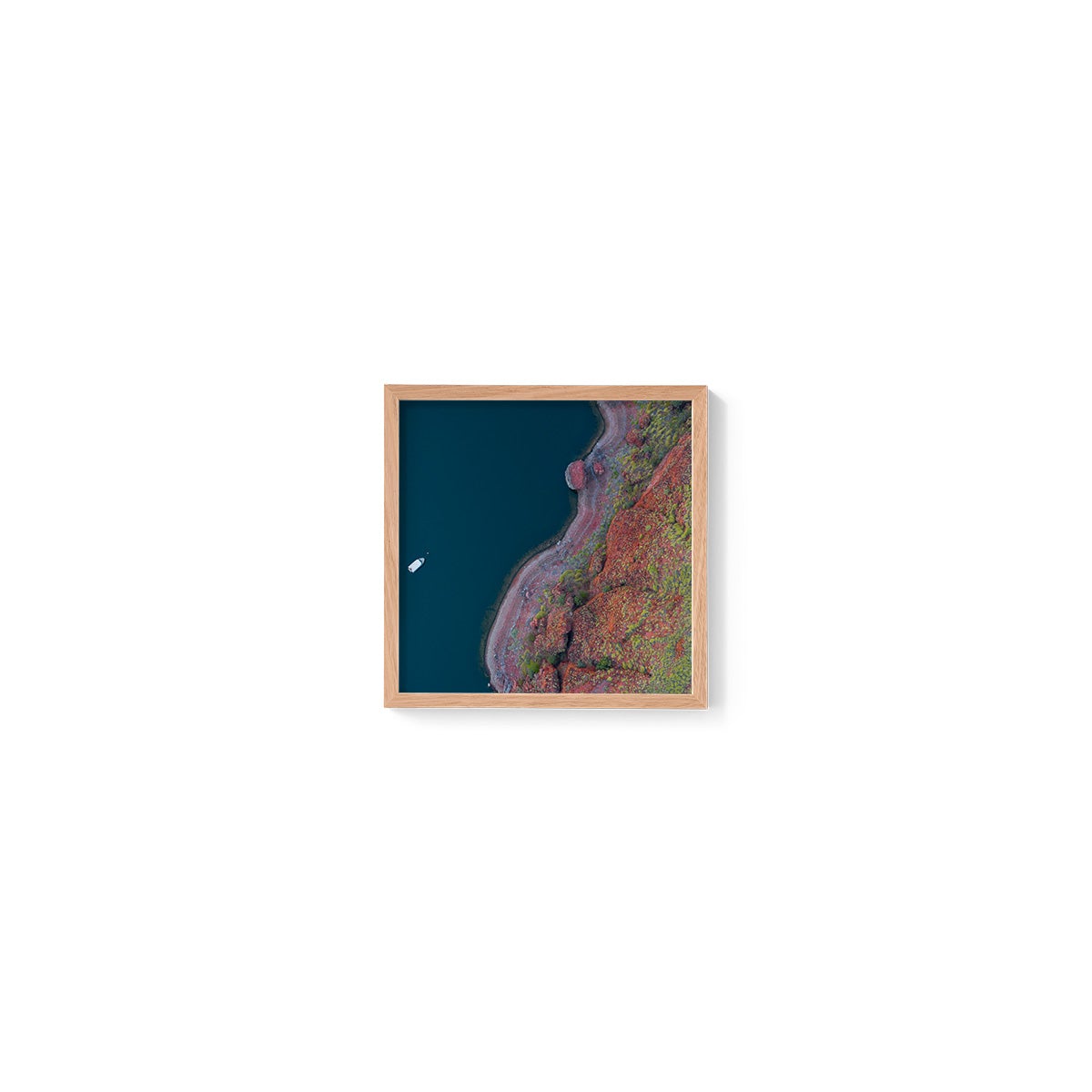Lake Argyle Abstracts - Square Framed Print