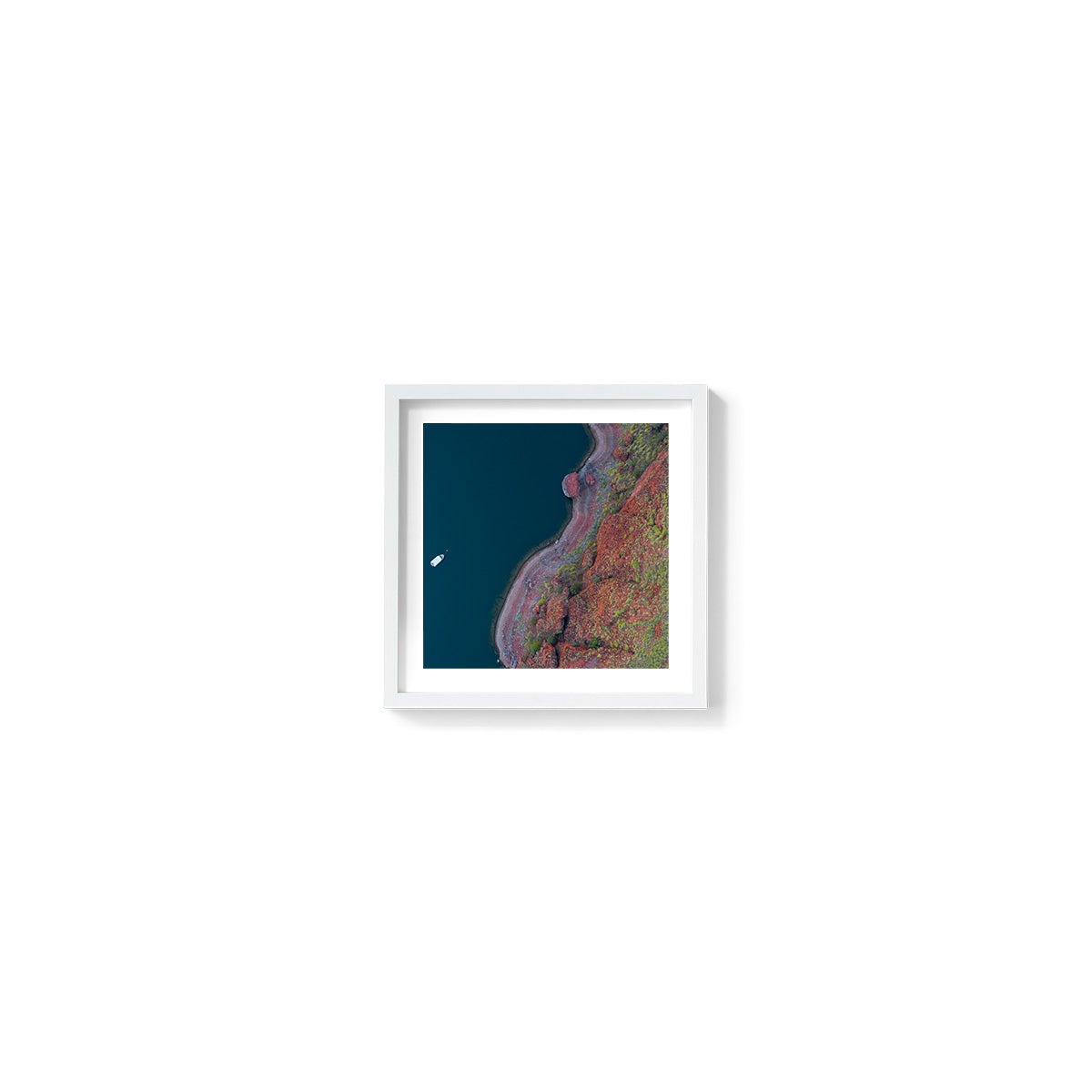 Lake Argyle Abstracts - Square Framed Print
