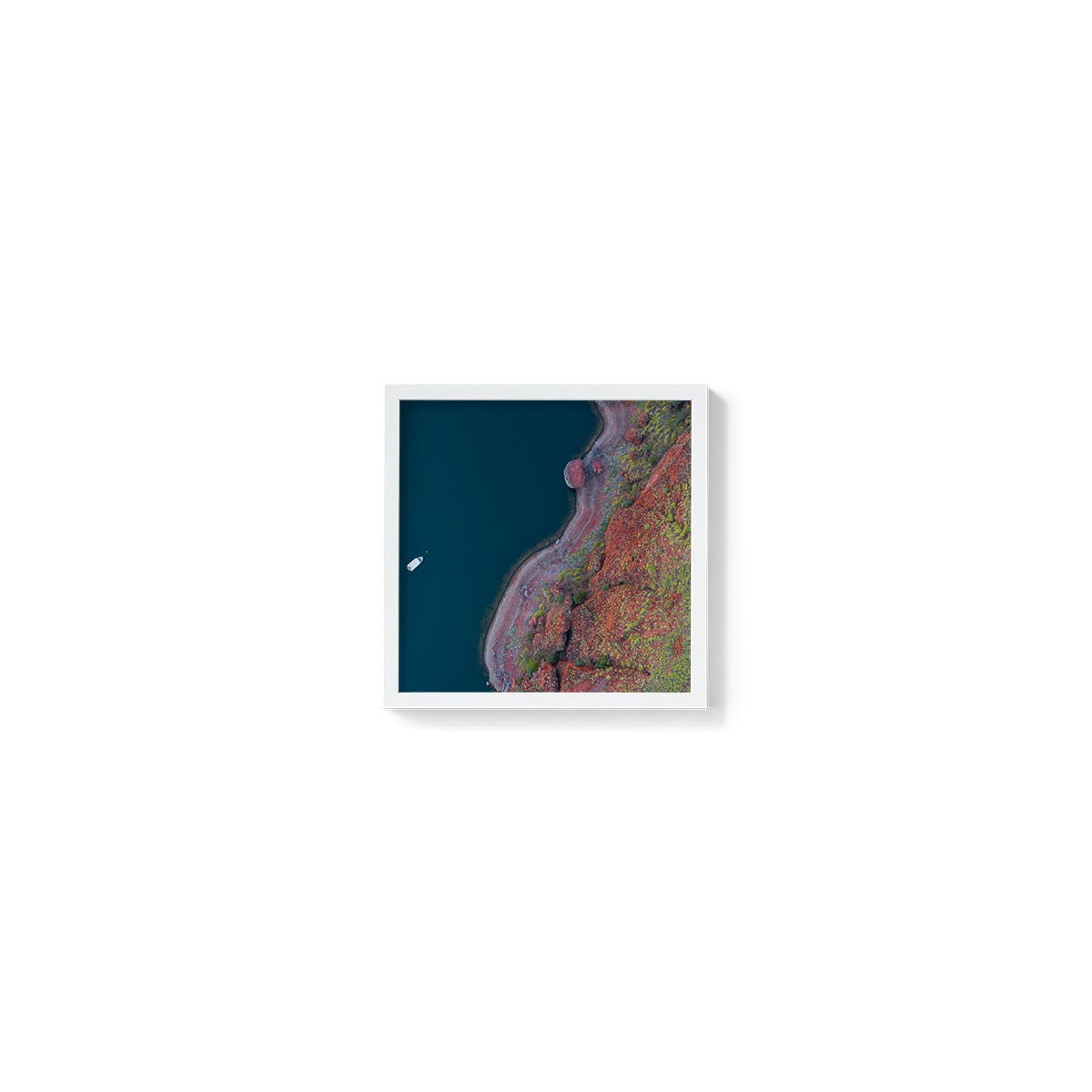 Lake Argyle Abstracts - Square Framed Print