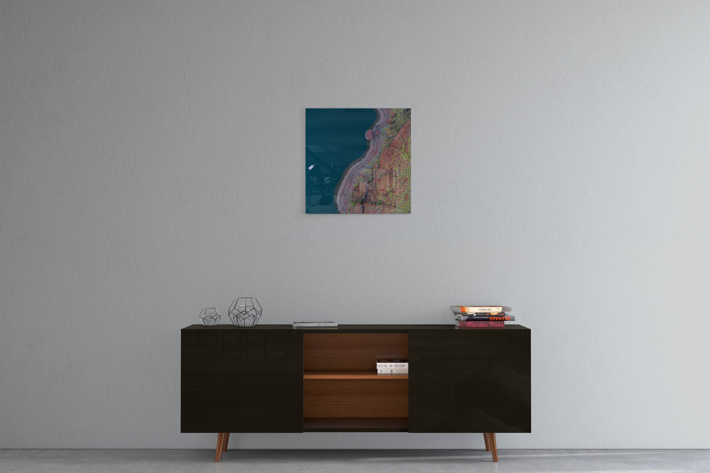 Lake Argyle Abstracts - Square Acrylic Print