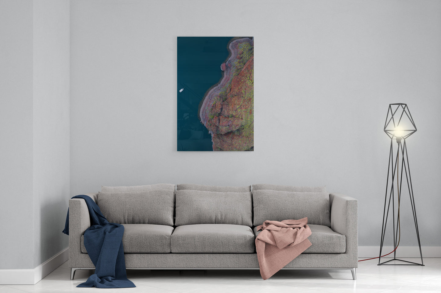 Lake Argyle Abstracts - Acrylic Print