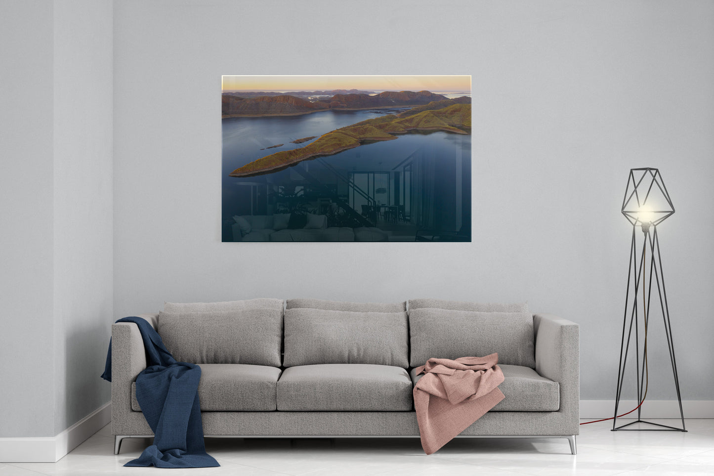 Lake Argyle Sunset - Acrylic Print