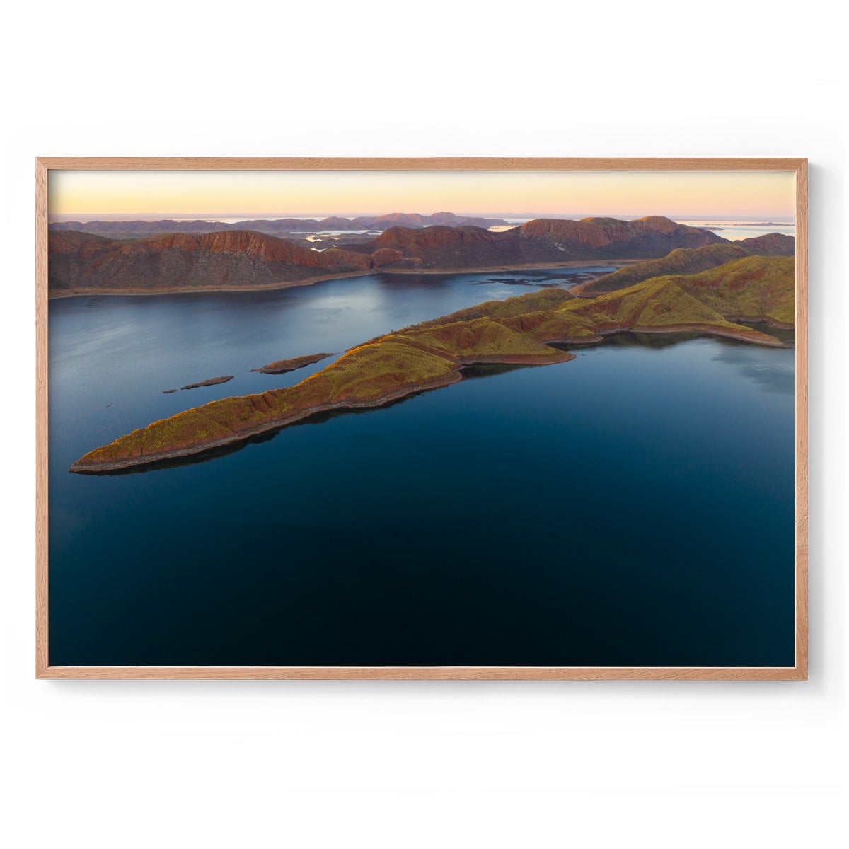 Lake Argyle Sunset - Framed Print