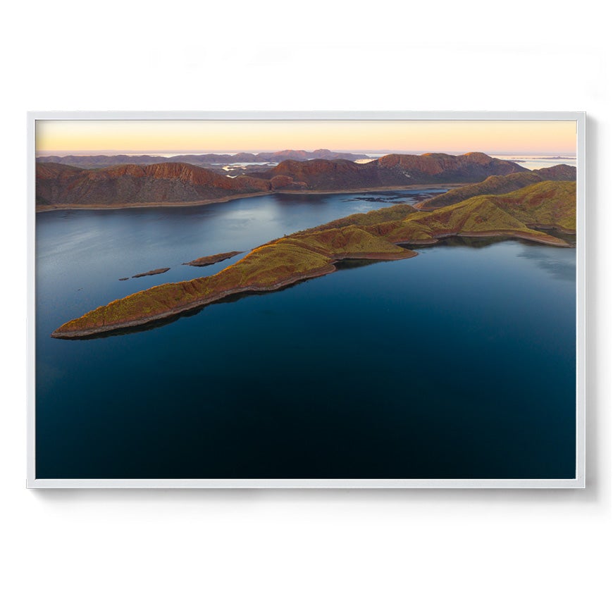 Lake Argyle Sunset - Framed Print
