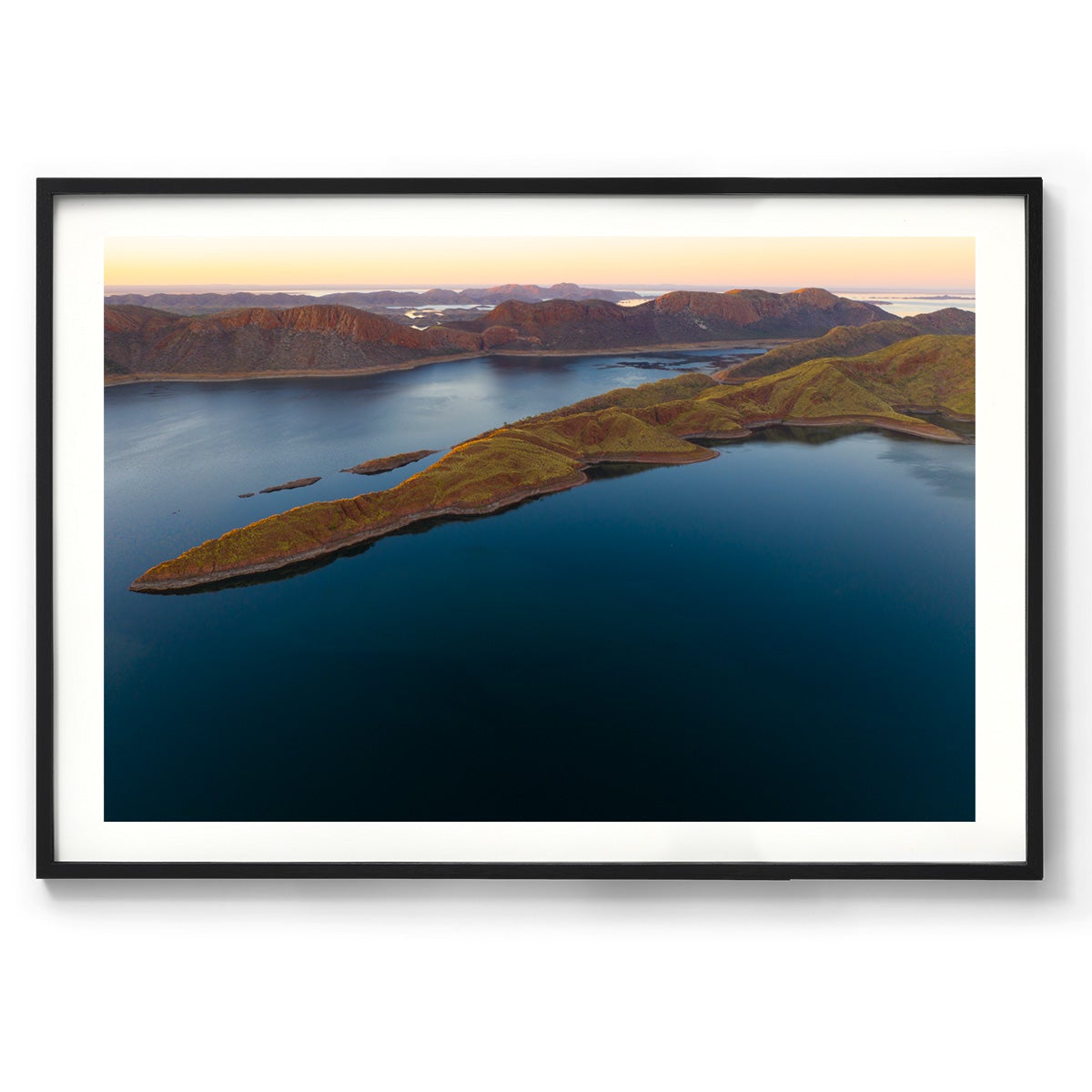 Lake Argyle Sunset - Framed Print
