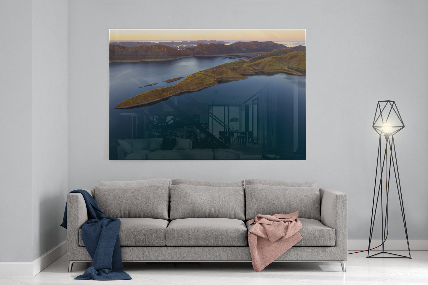 Lake Argyle Sunset - Acrylic Print
