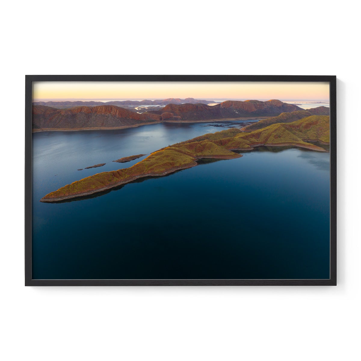 Lake Argyle Sunset - Framed Print