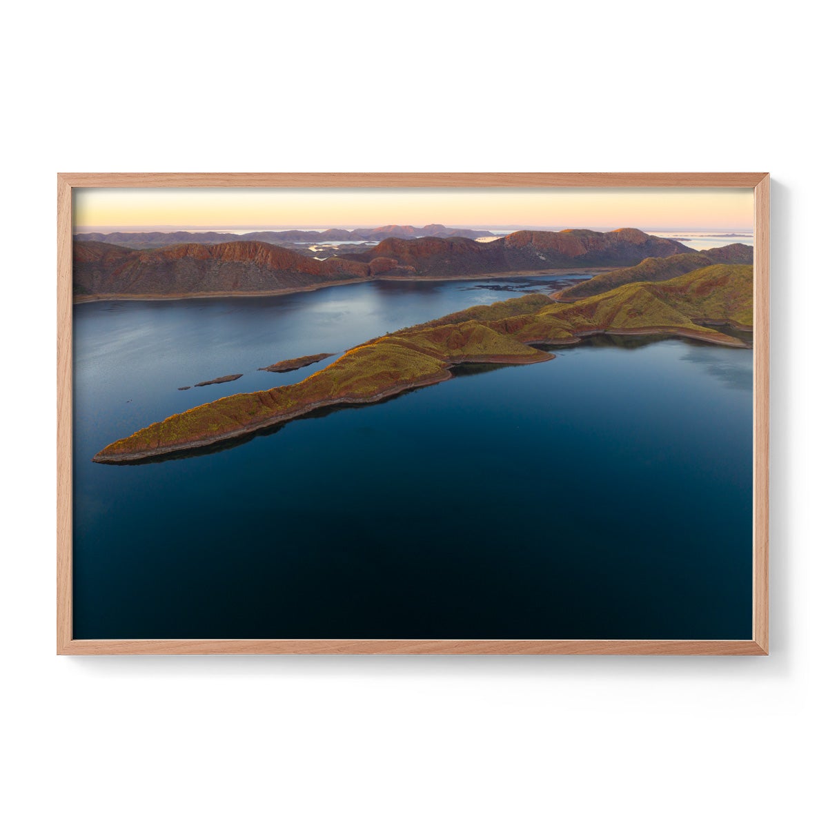 Lake Argyle Sunset - Framed Print