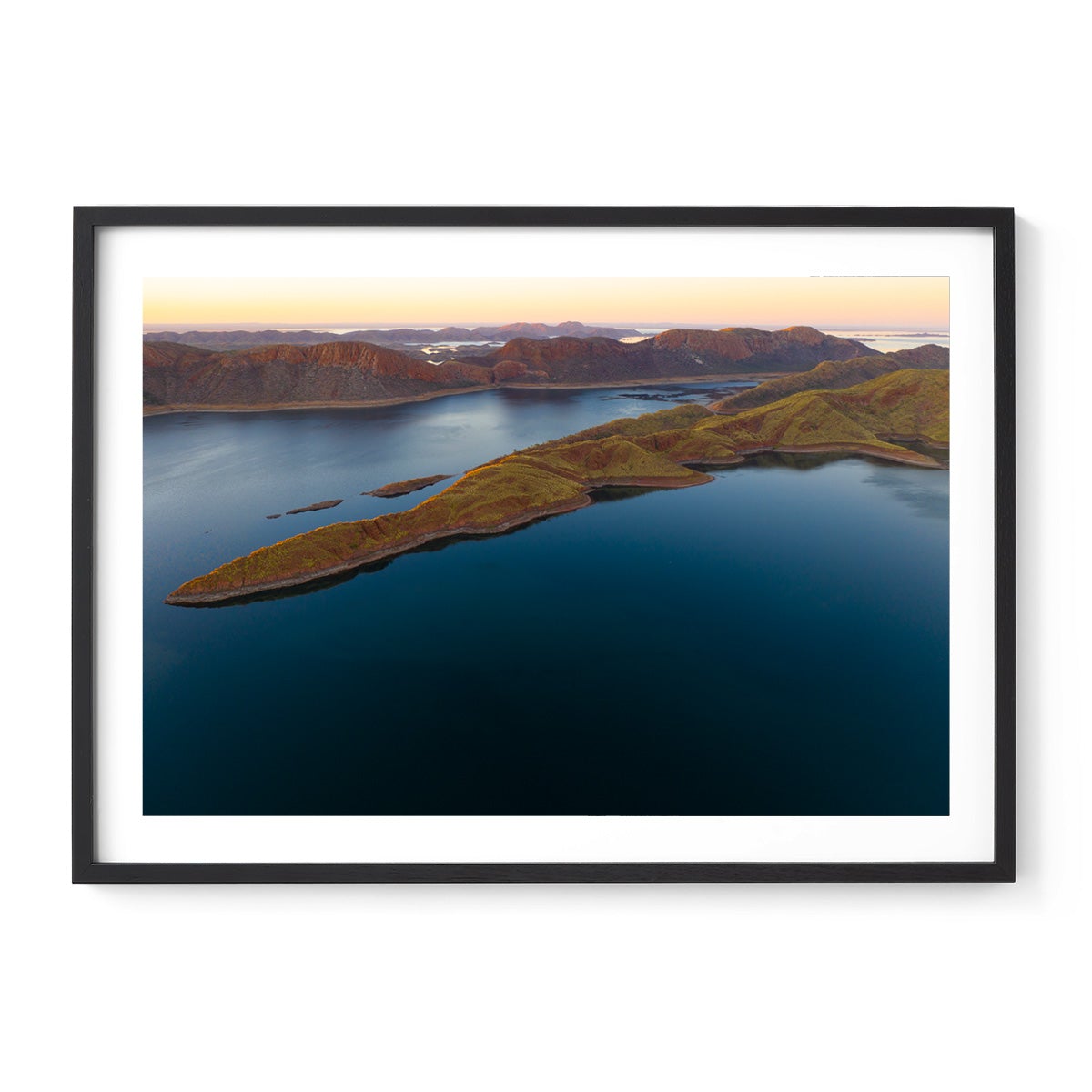Lake Argyle Sunset - Framed Print