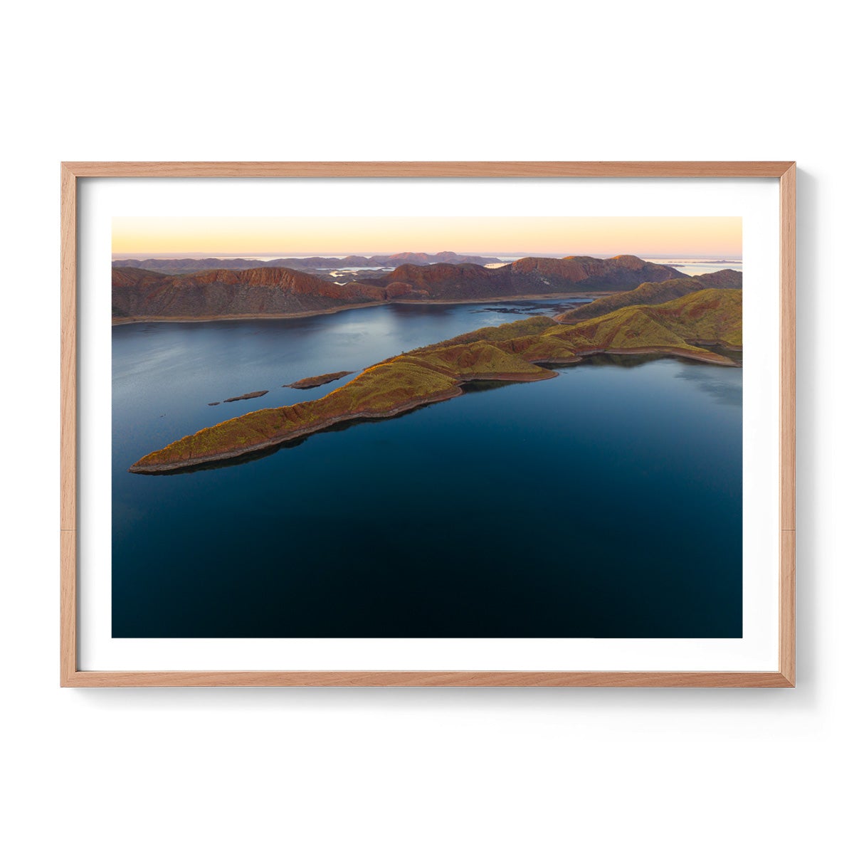 Lake Argyle Sunset - Framed Print