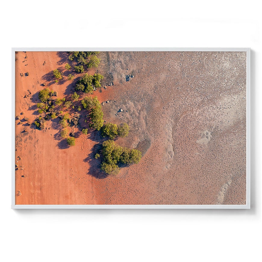 Roebuck Bay Tidal Flat - Framed Print