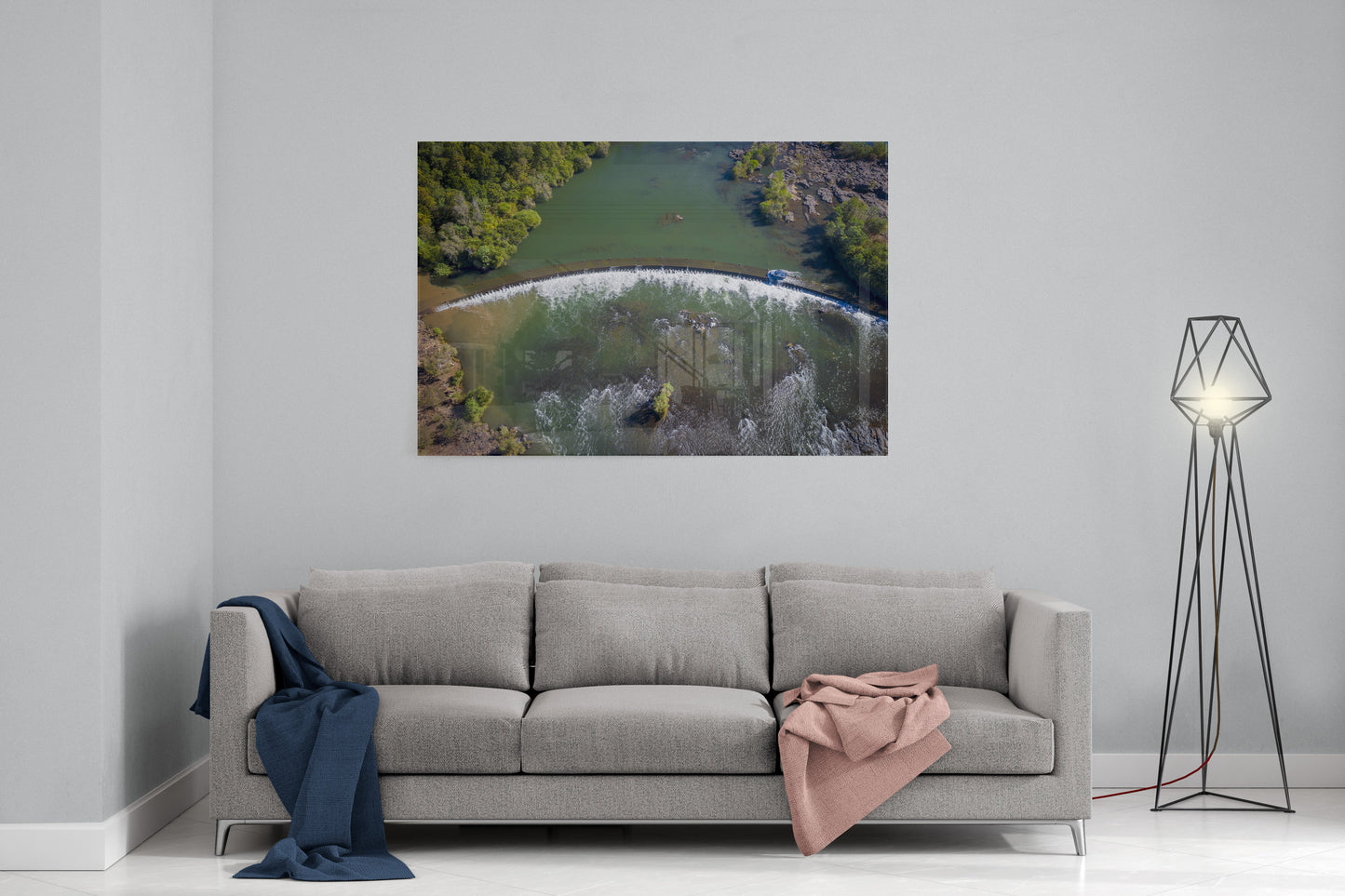 Landcruiser on Ivanhoe Crossing - Acrylic Print