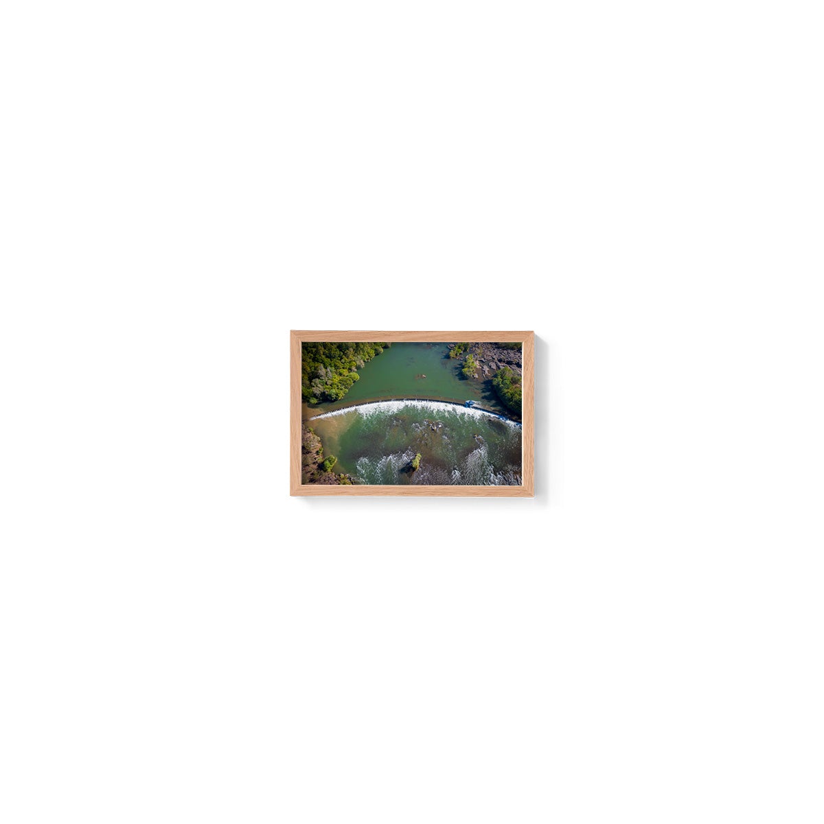 Landcruiser on Ivanhoe Crossing - Framed Print
