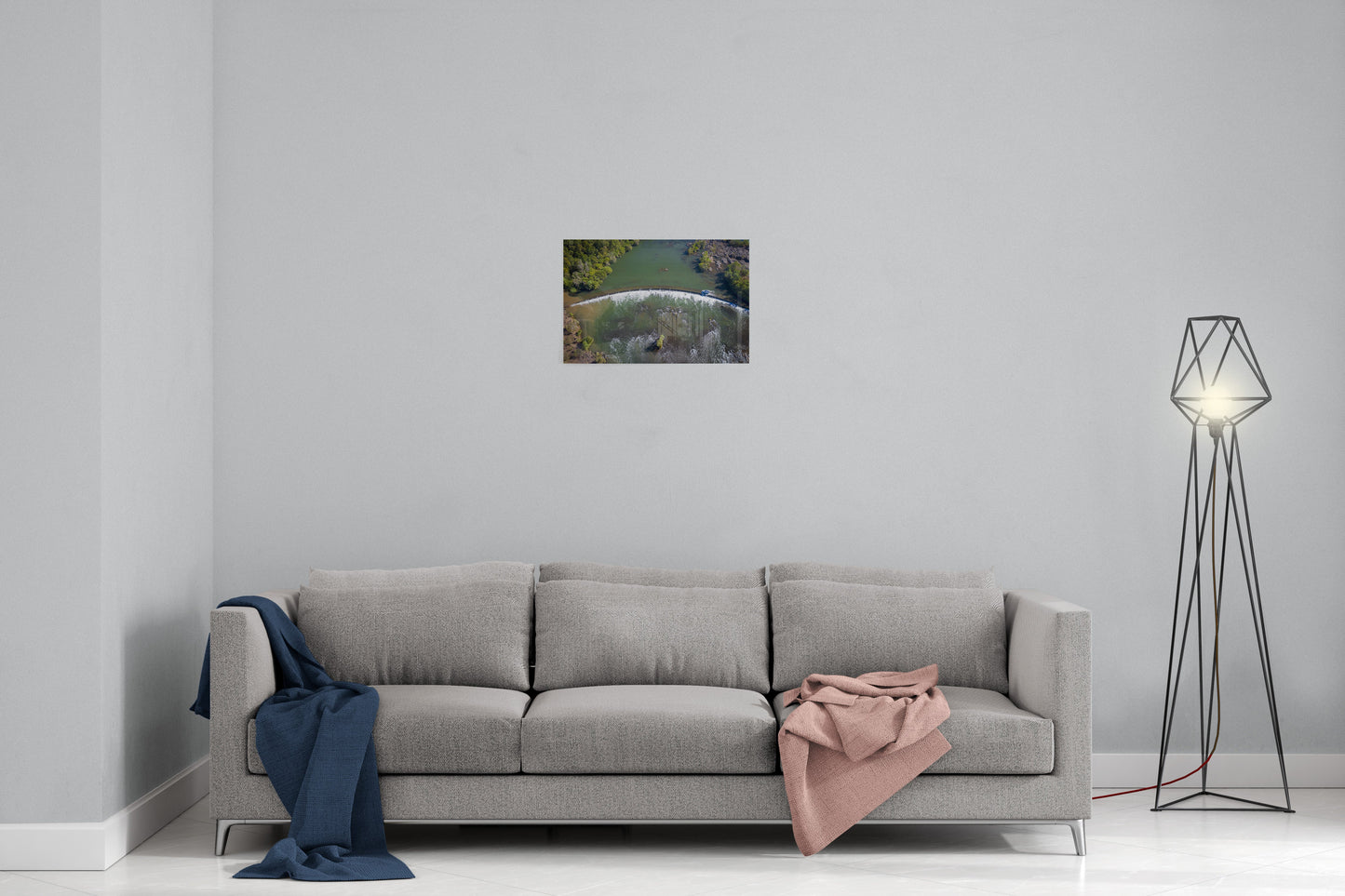 Landcruiser on Ivanhoe Crossing - Acrylic Print