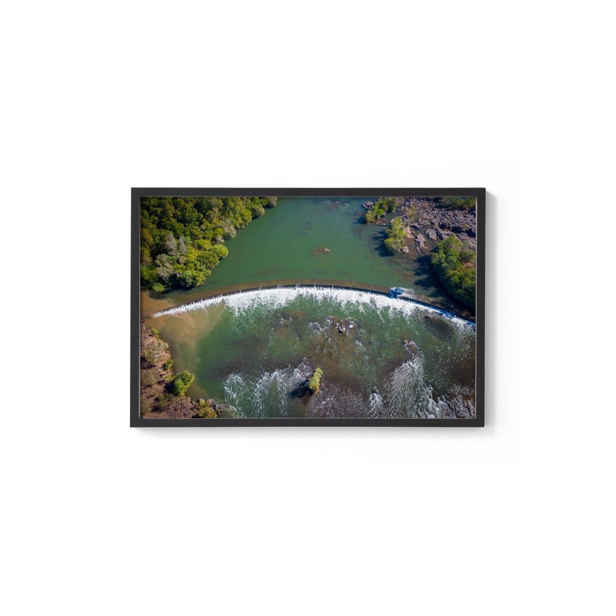 Landcruiser on Ivanhoe Crossing - Framed Print