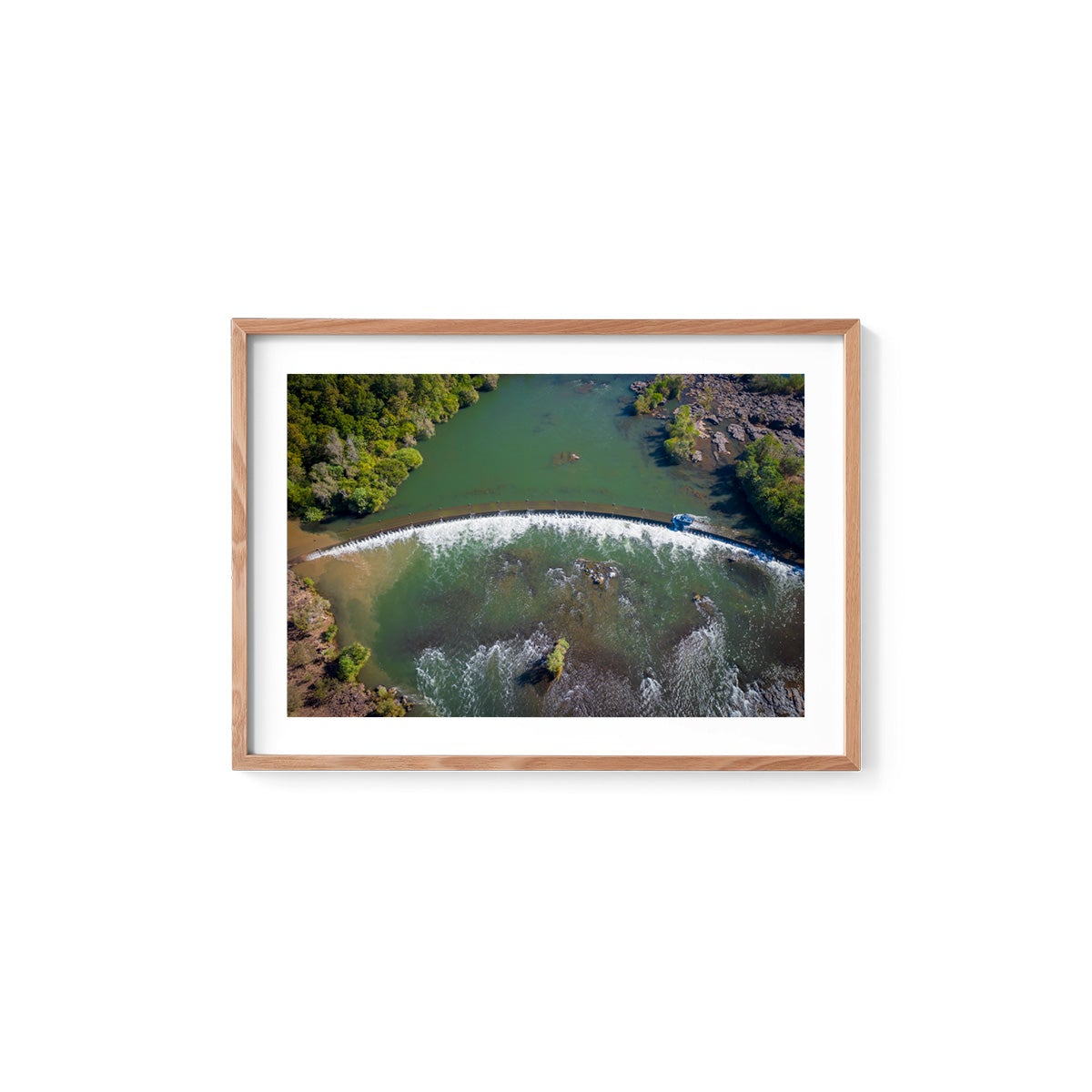 Landcruiser on Ivanhoe Crossing - Framed Print