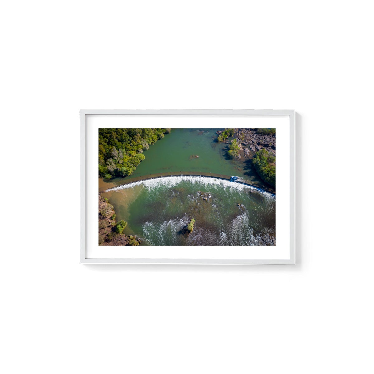 Landcruiser on Ivanhoe Crossing - Framed Print