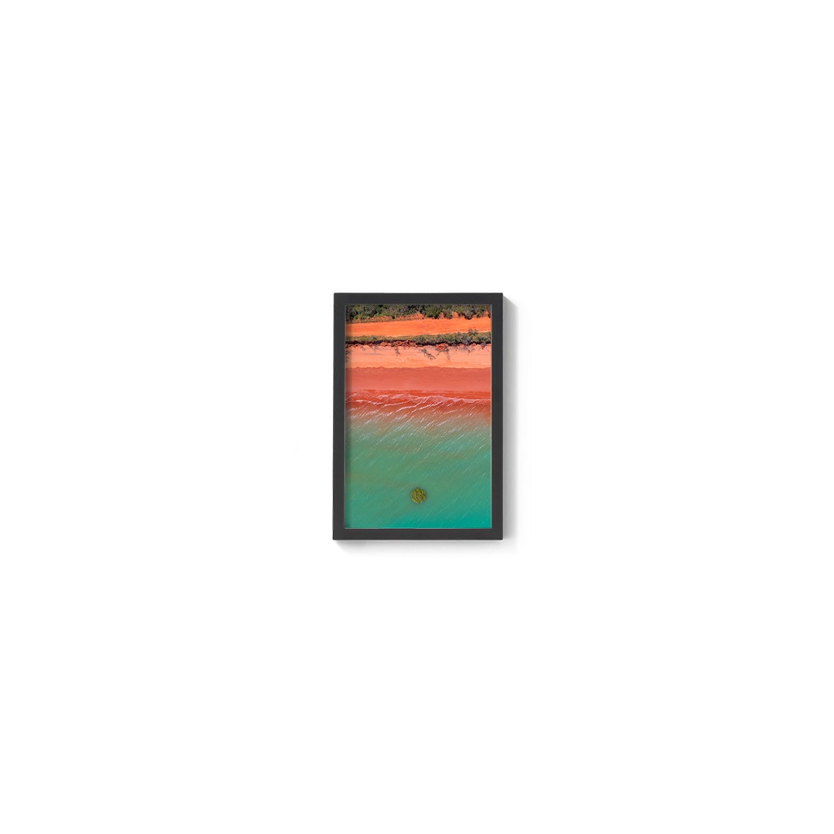 Roebuck Bay Aerial #4 - Framed Print