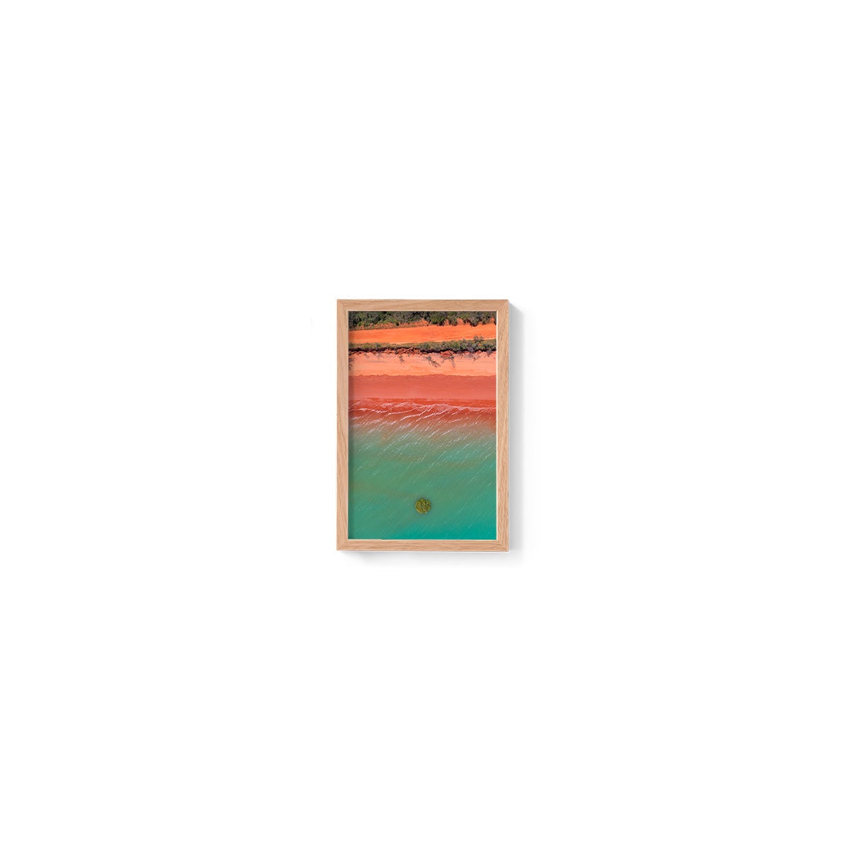 Roebuck Bay Aerial #4 - Framed Print