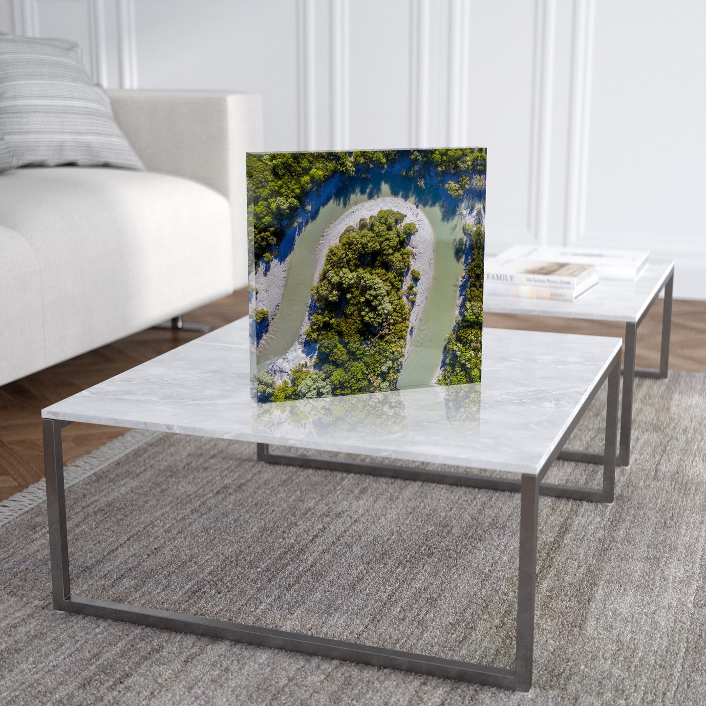 Willie Creek - Square Acrylic ICE Block