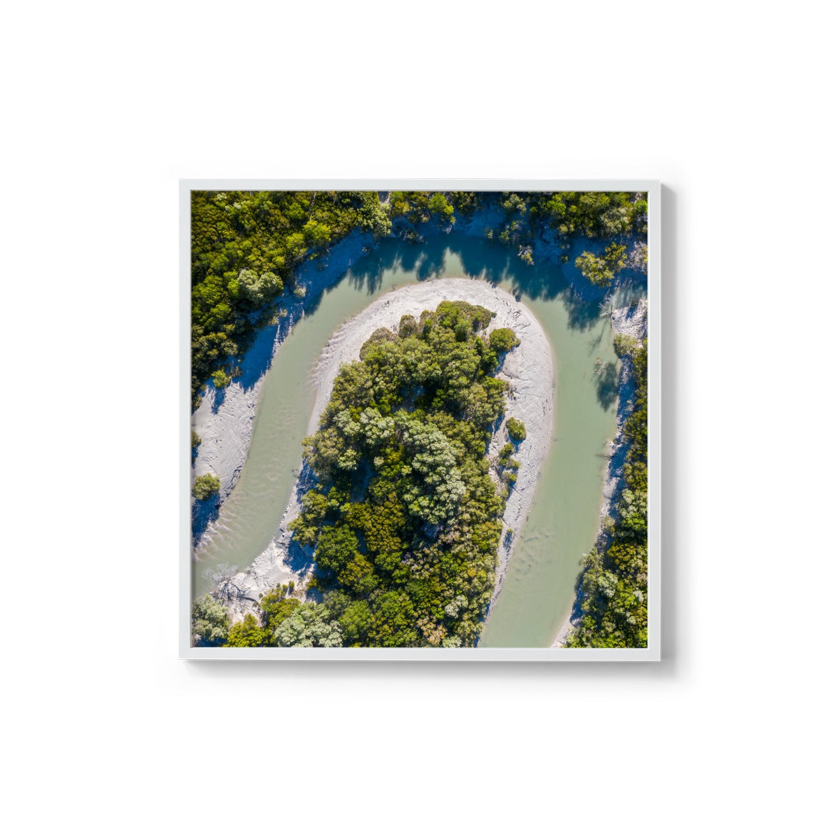 Willie Creek - Square Framed Print