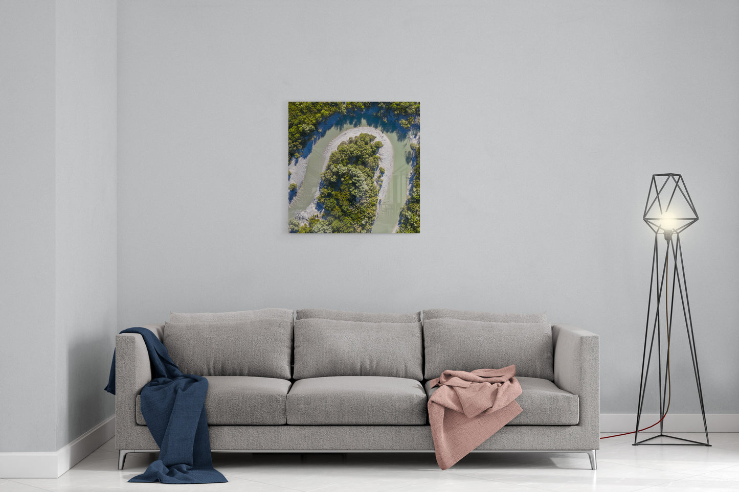 Willie Creek - Square Acrylic Print