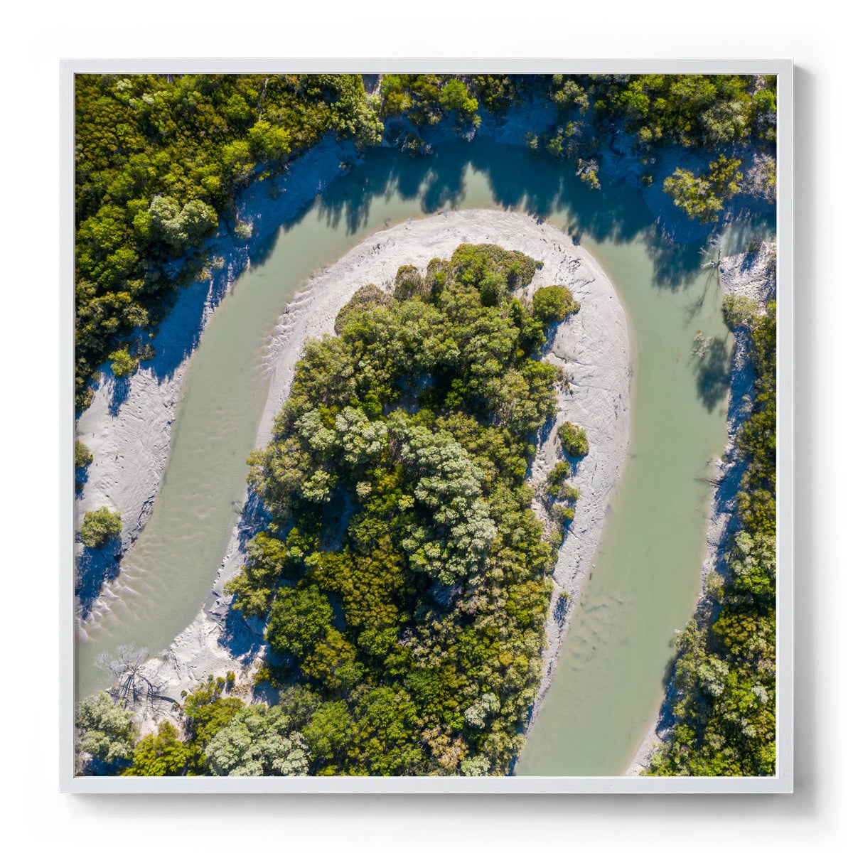Willie Creek - Square Framed Print