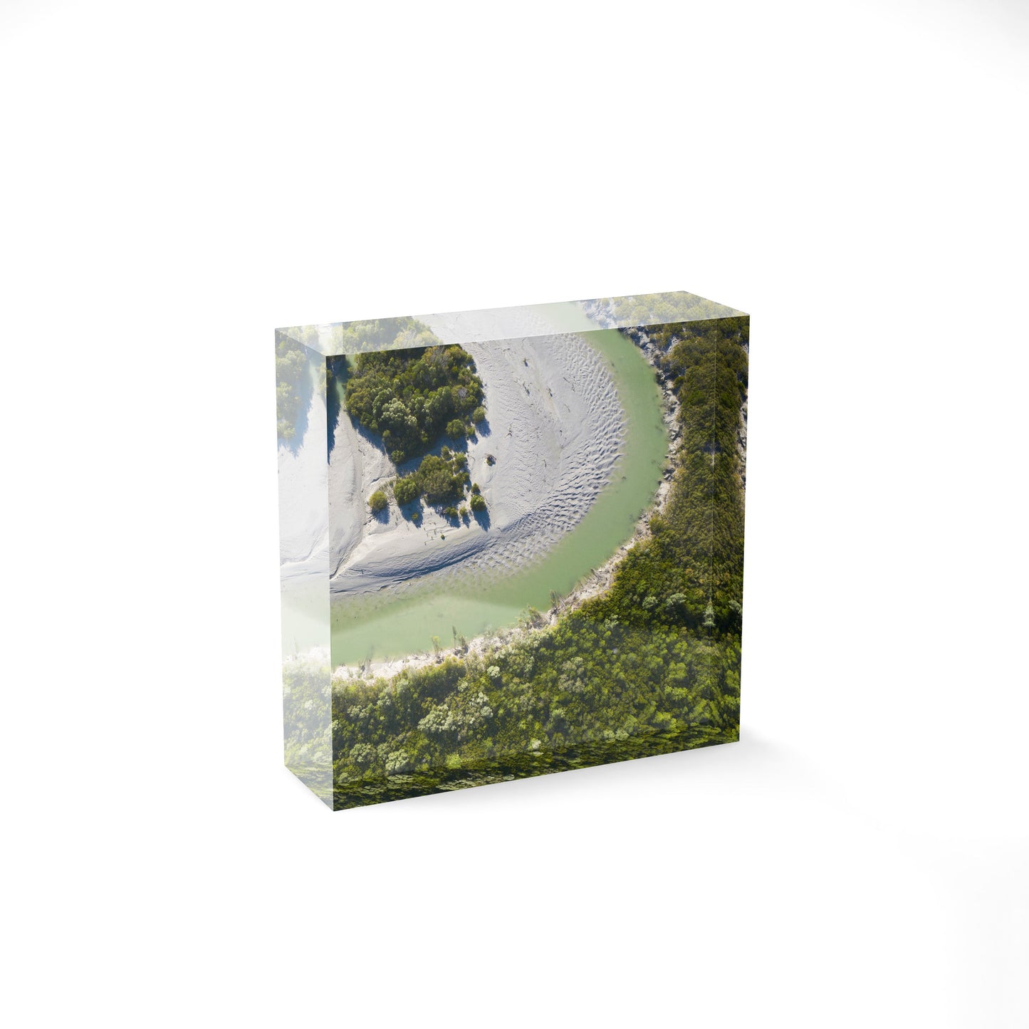 Willie Creek #2 - Square Acrylic ICE Block