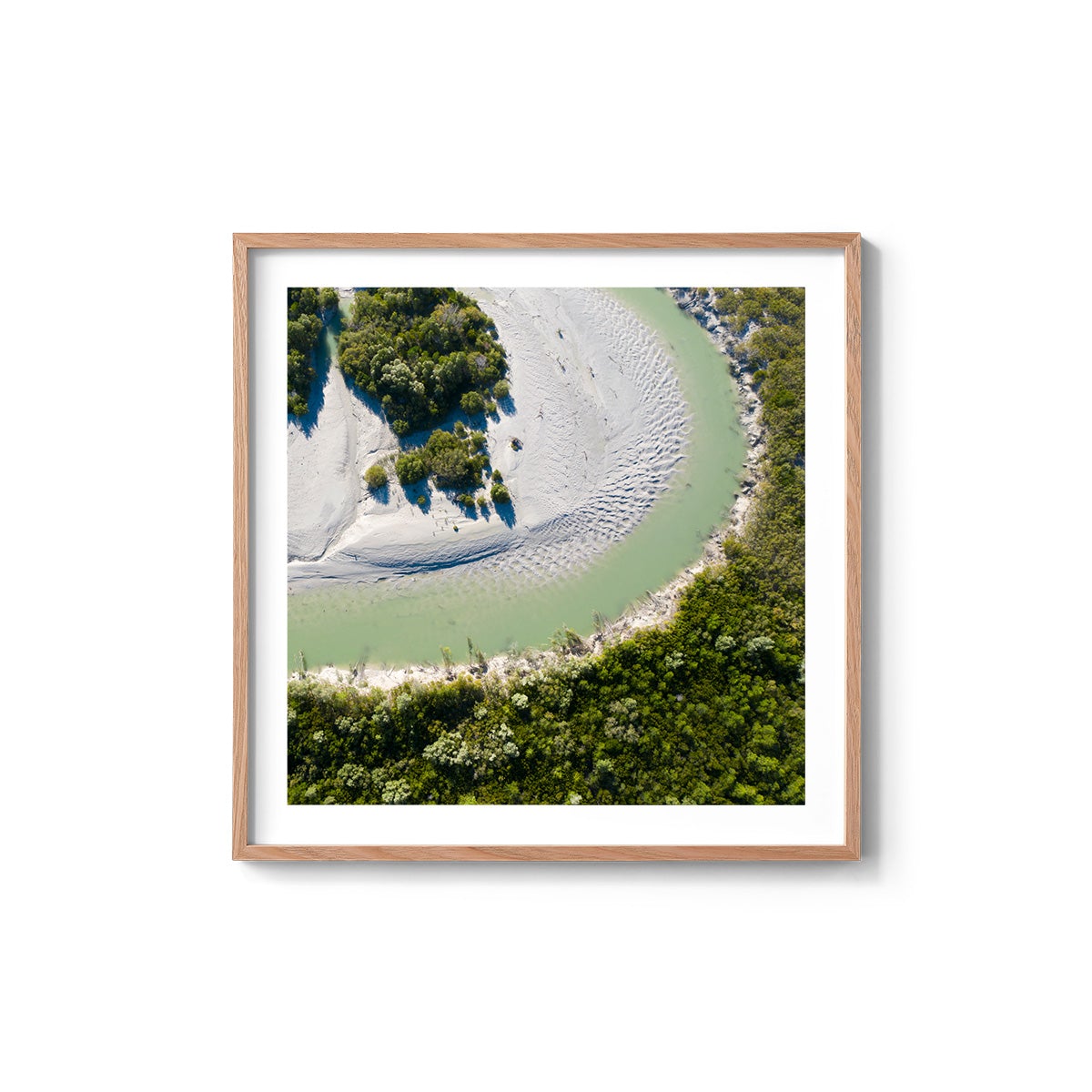 Willie Creek #2 - Square Framed Print