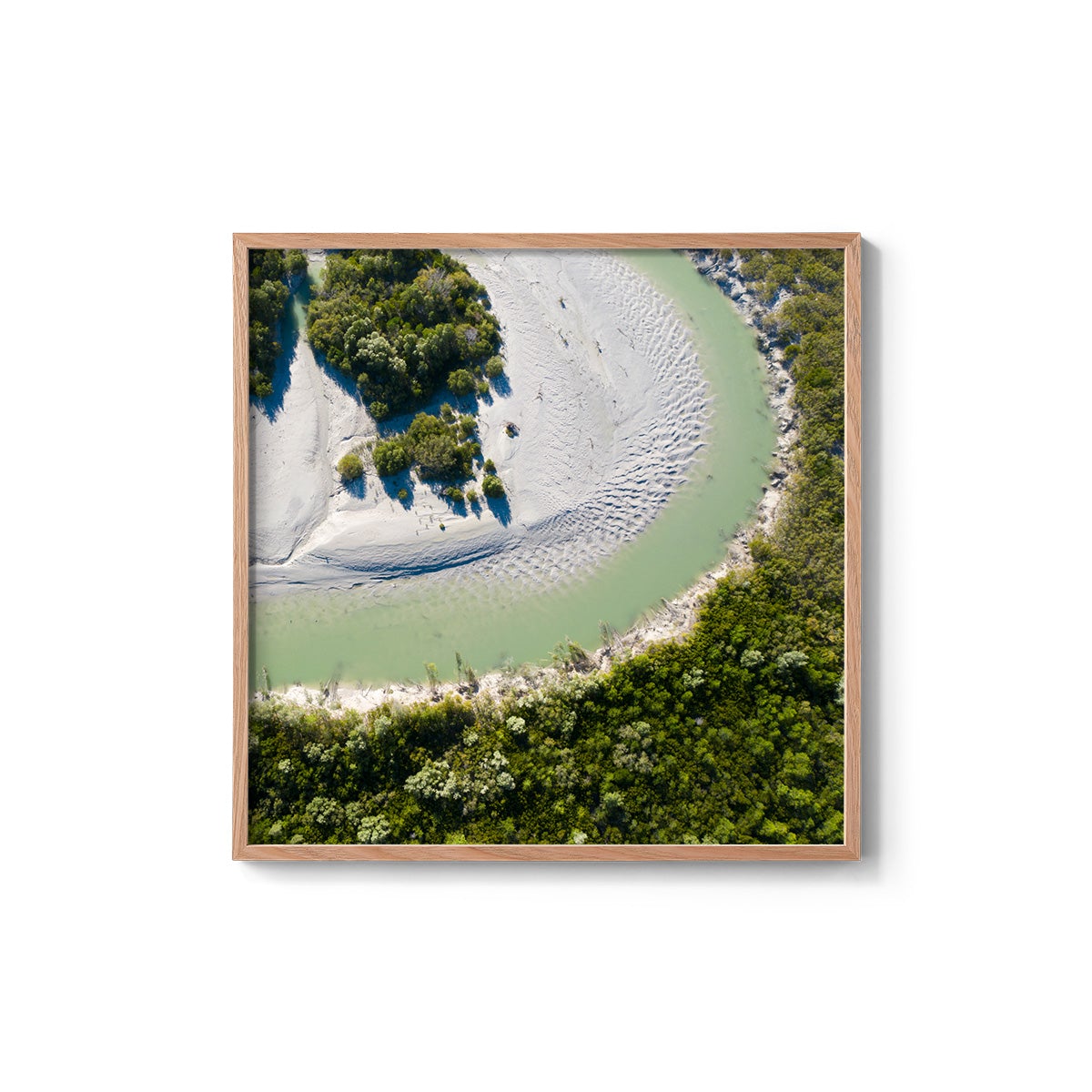 Willie Creek #2 - Square Framed Print