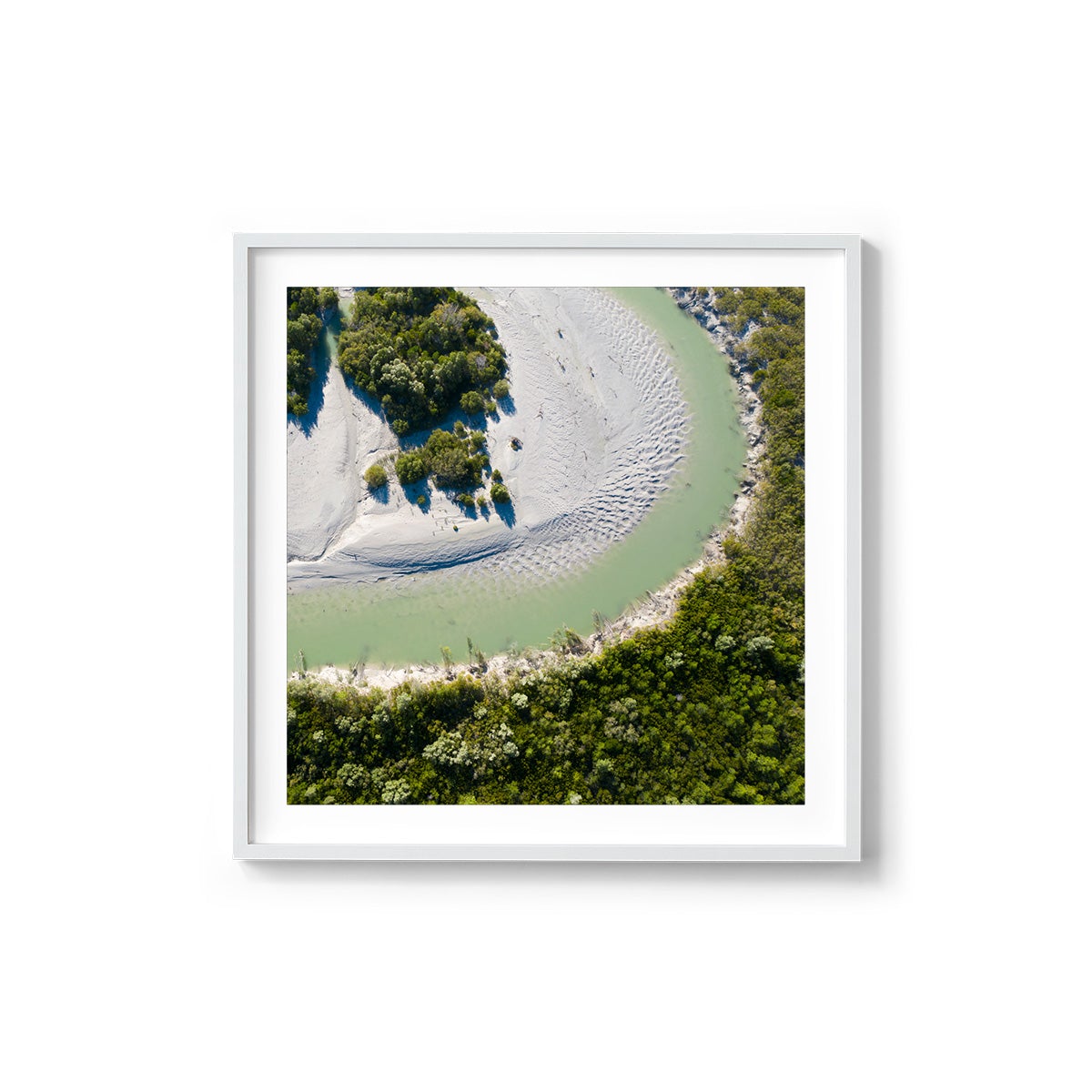 Willie Creek #2 - Square Framed Print