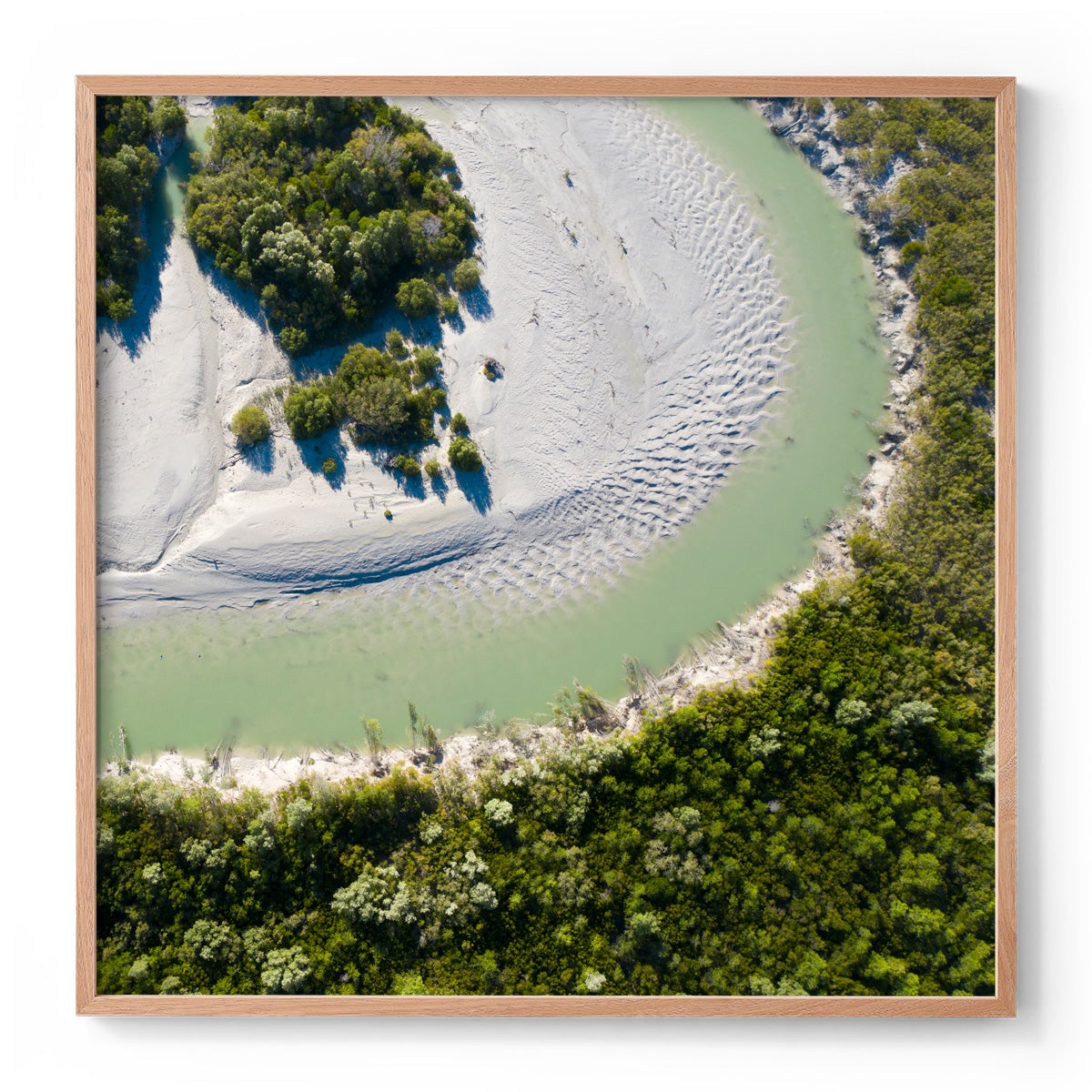 Willie Creek #2 - Square Framed Print