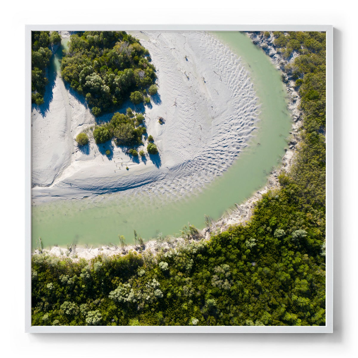 Willie Creek #2 - Square Framed Print