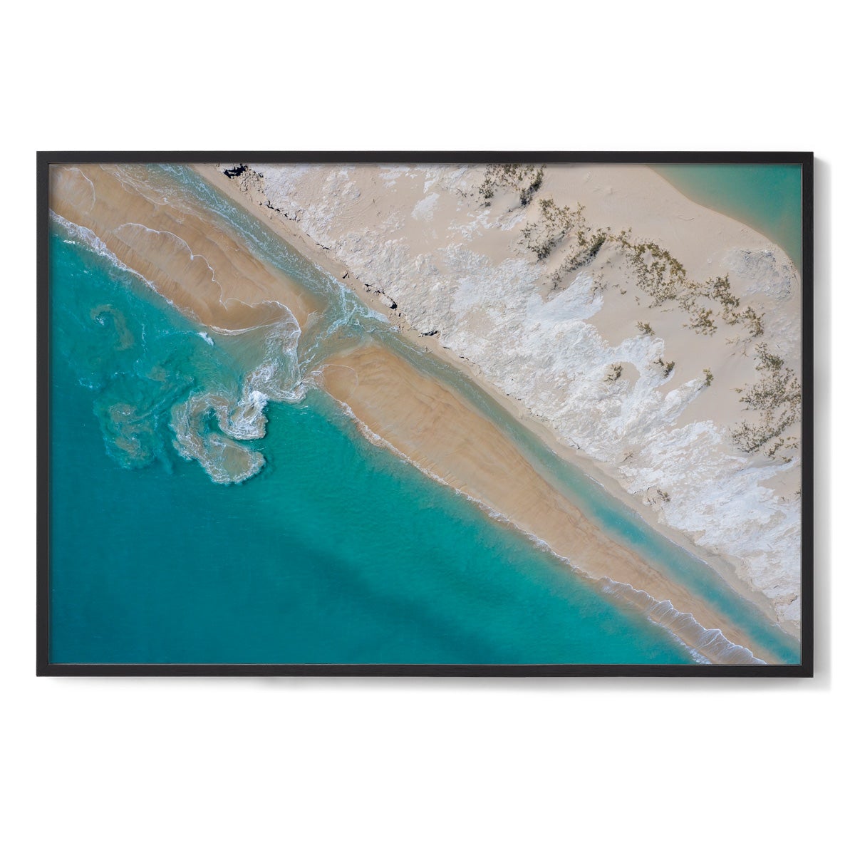 Coconut Well Patterns - Framed Print