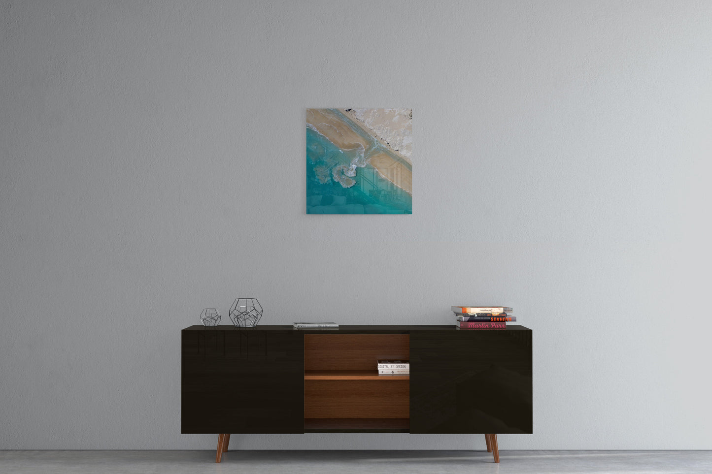 Coconut Well Patterns - Square Acrylic Print