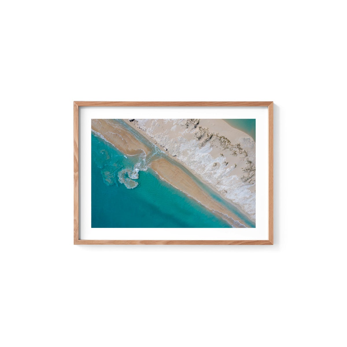 Coconut Well Patterns - Framed Print