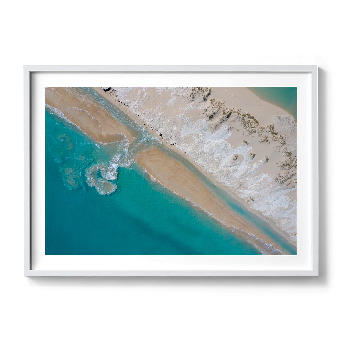 Coconut Well Patterns - Framed Print