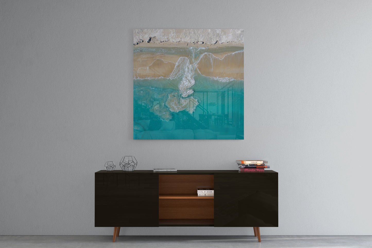 Coconut Well Patterns #2 - Square Acrylic Print