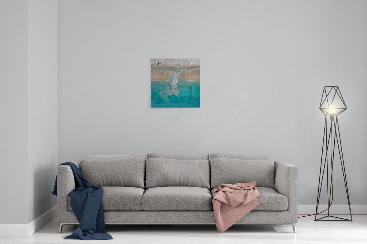 James Price Point Aerial #4 - Square Acrylic Print