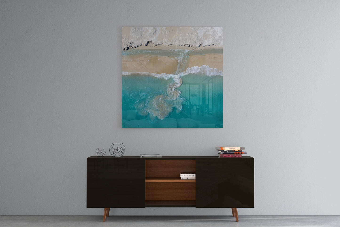 Coconut Well Patterns #3 - Square Acrylic Print