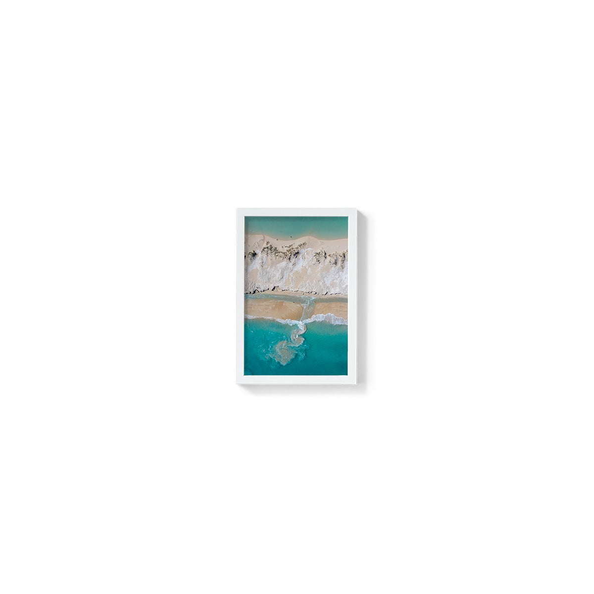 Coconut Well Patterns #3 - Framed Print