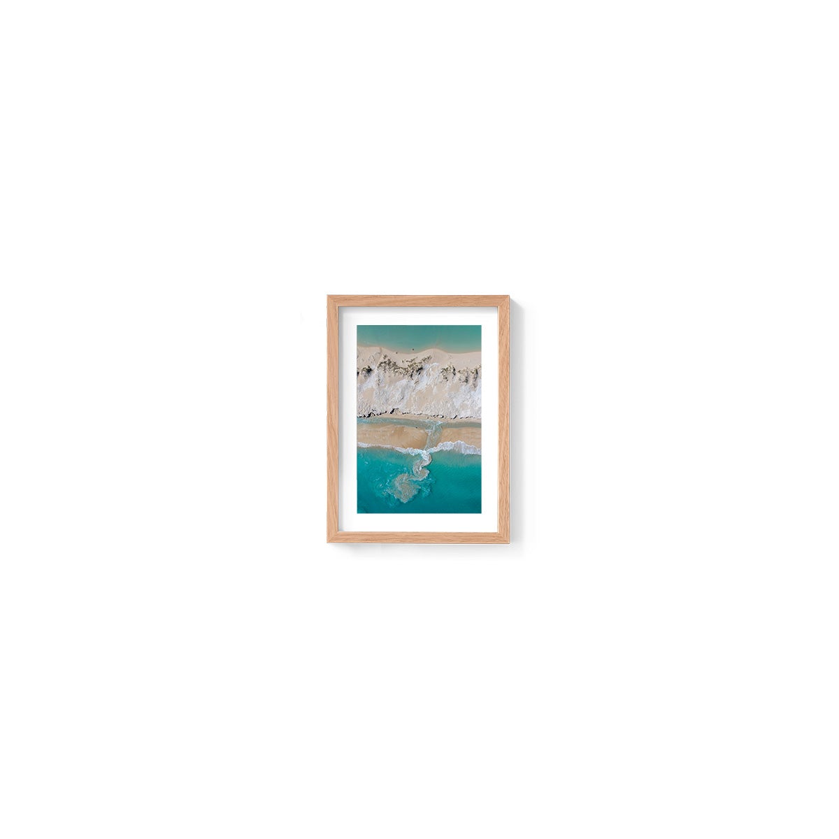 Coconut Well Patterns #3 - Framed Print
