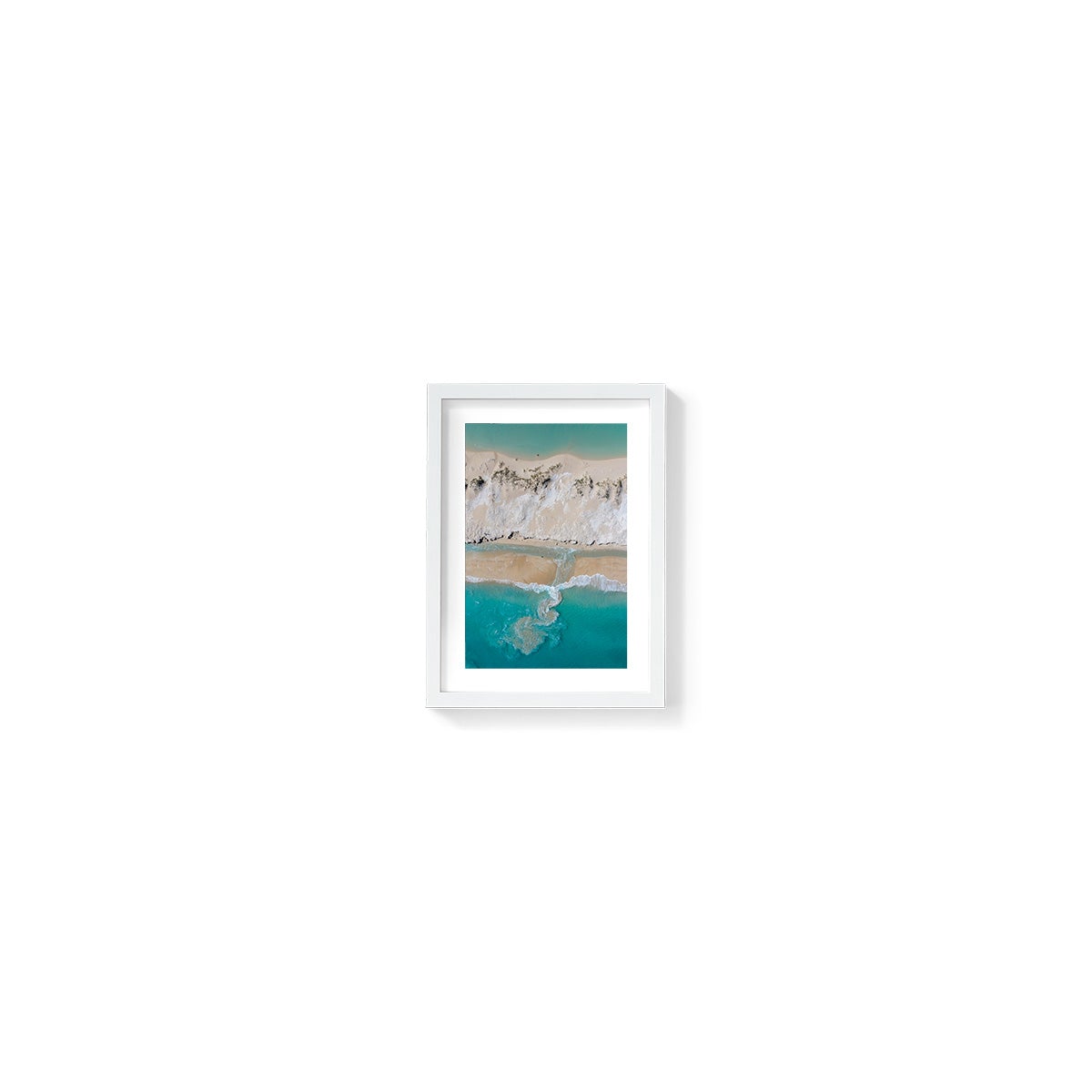 Coconut Well Patterns #3 - Framed Print