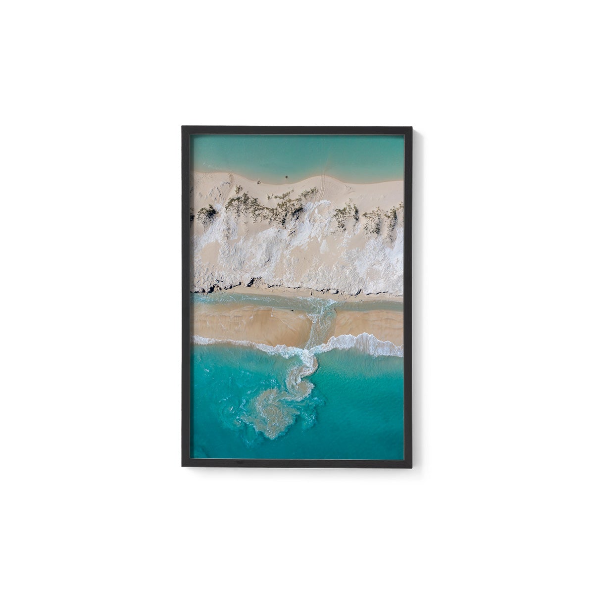 Coconut Well Patterns #3 - Framed Print