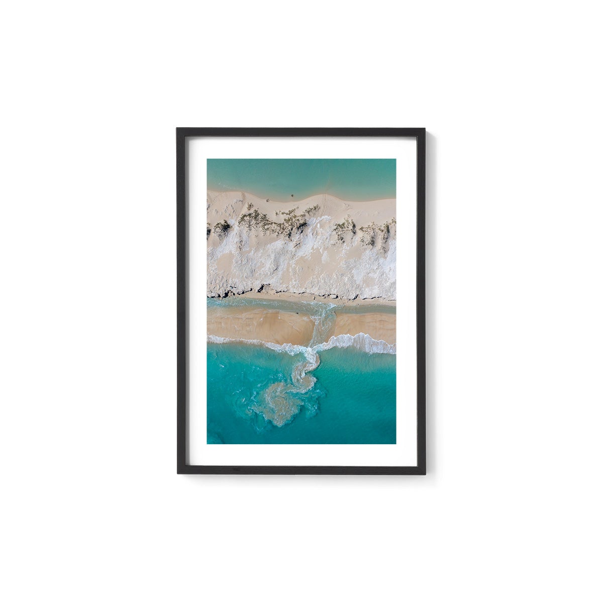 Coconut Well Patterns #3 - Framed Print