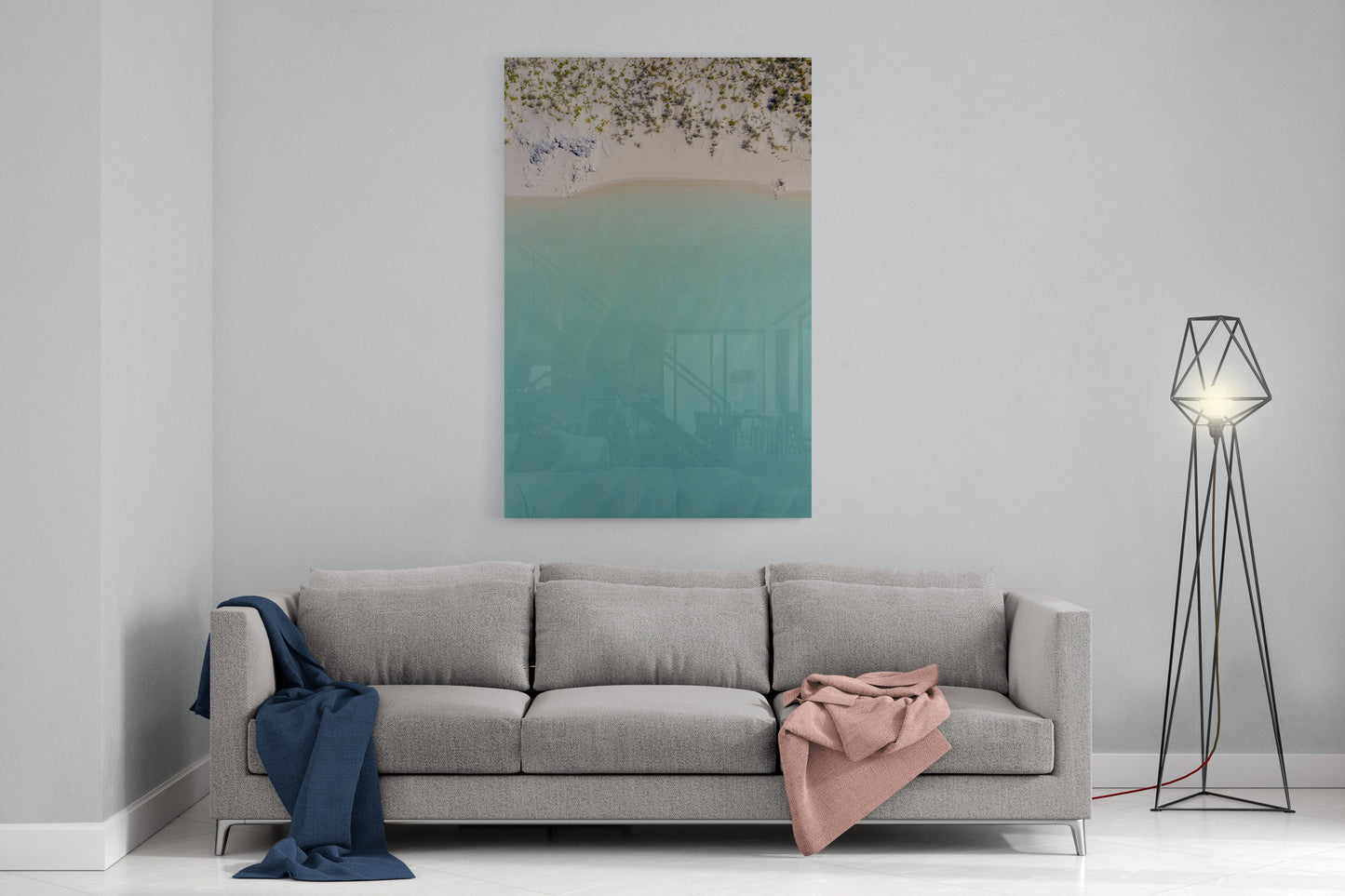 Coconut Well Lagoon - Acrylic Print