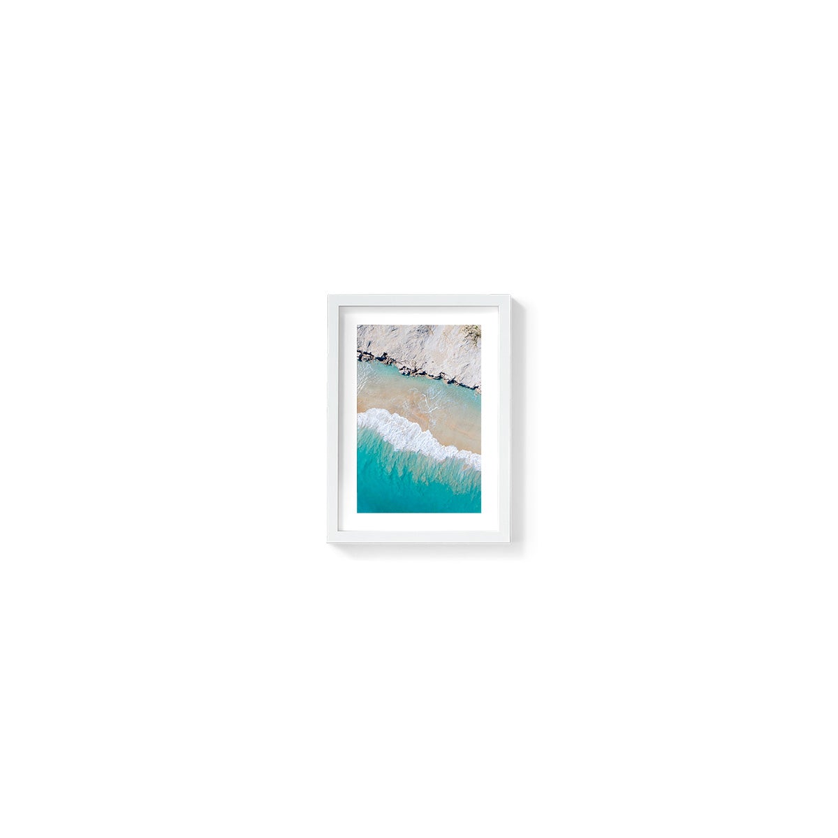 Coconut Well Patterns #4 - Framed Print